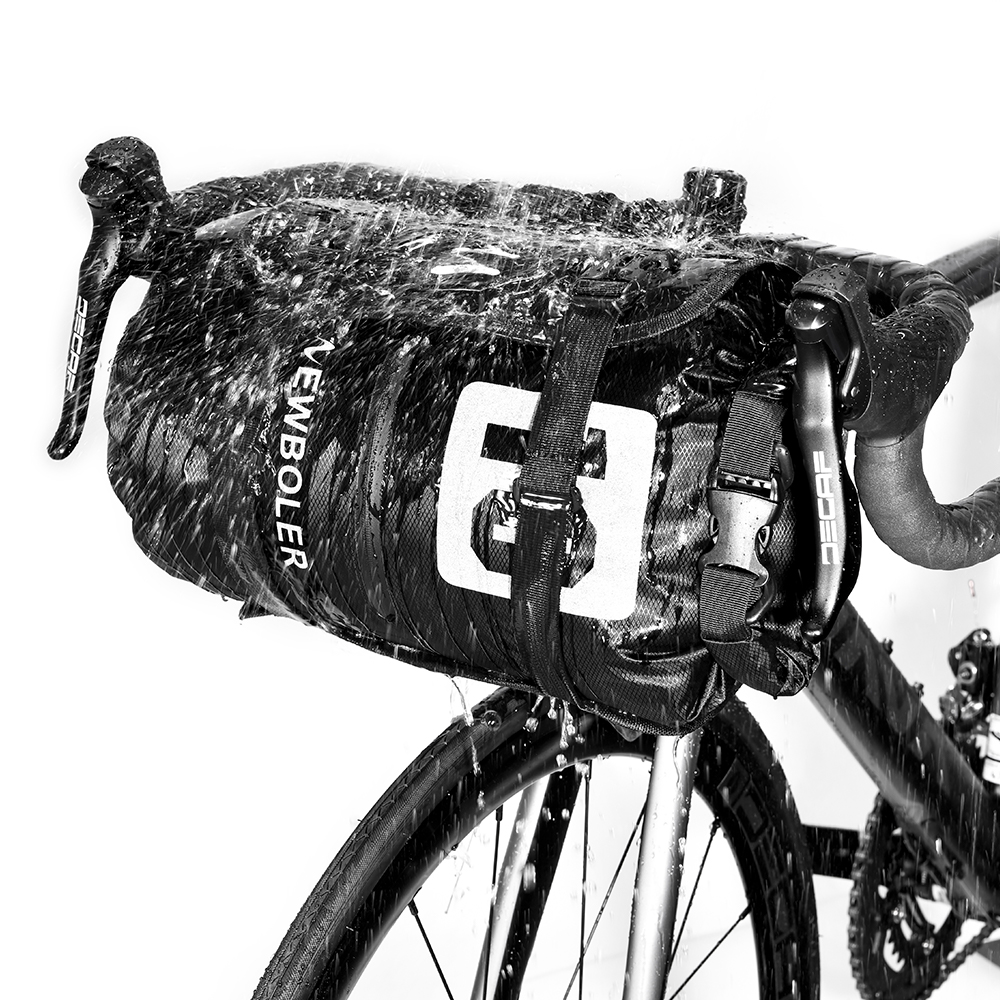 Cycling Commuter Backpack Waterproof - NEWBOLER Waterdichte Fietstas Bikepacking Stuurtas Voorbuis