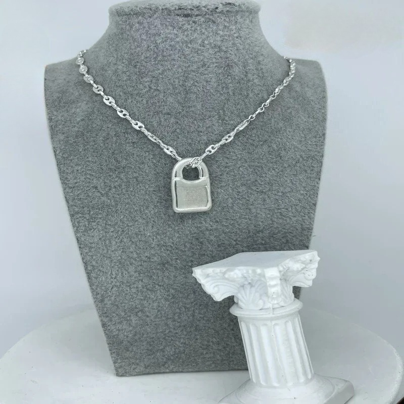 Chain Lock Combination - Unieke populaire hot selling zilveren hangslot