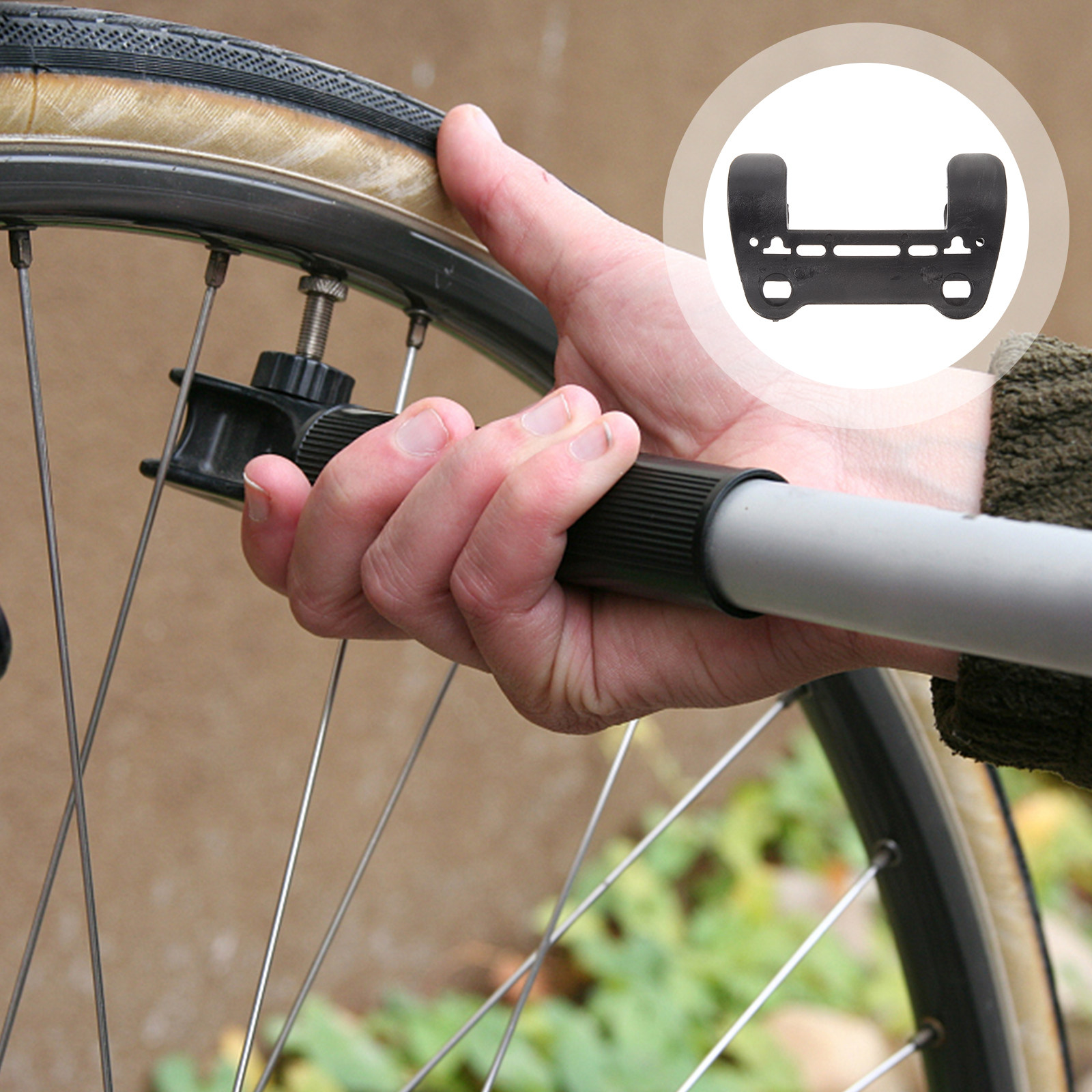 Bike Pump Frame Mount - Professionele fietspomp houder, universele pompbevestiging voor