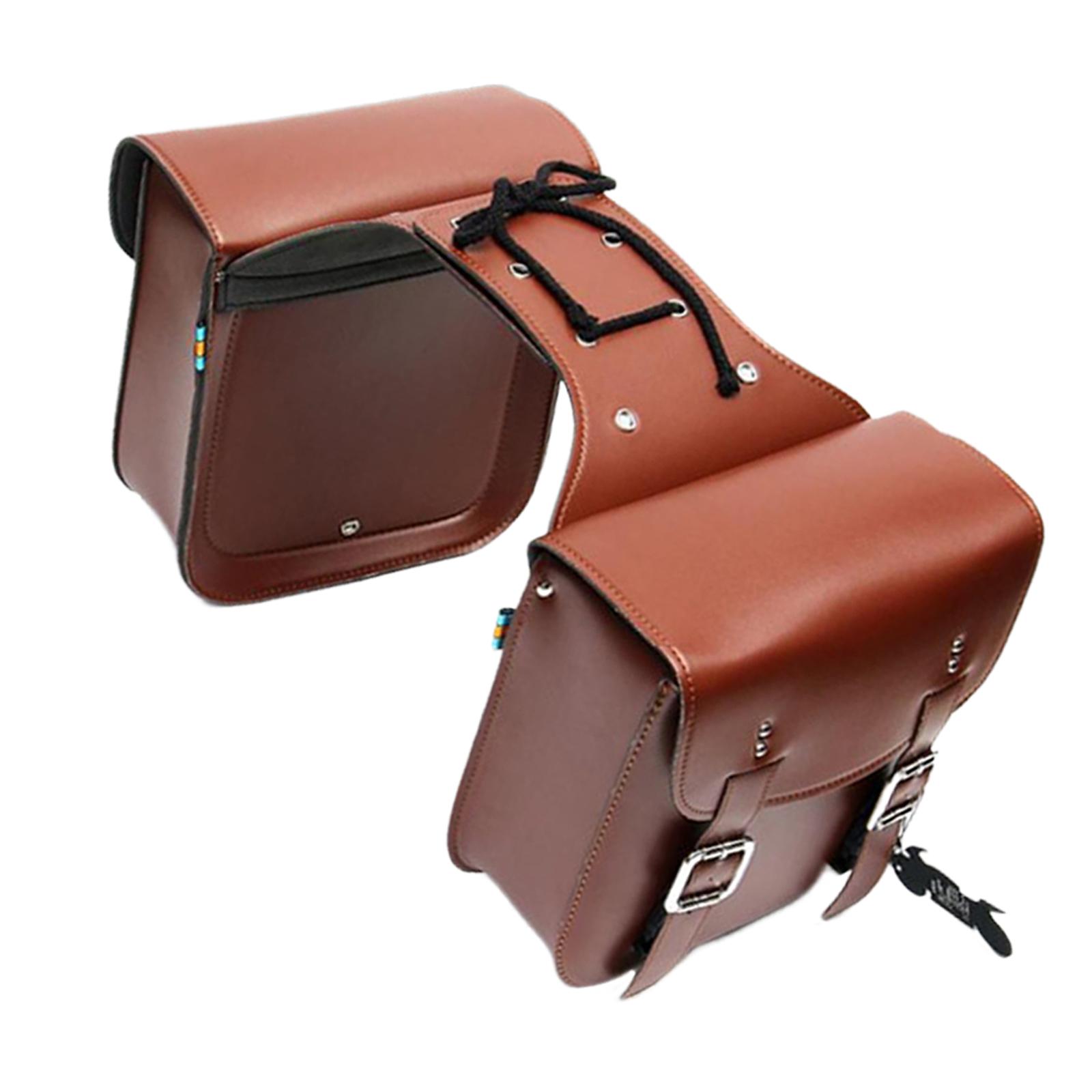 Panniers Waterproof Rear - Motorzadeltassen met snelle toegang Synthetisch leer