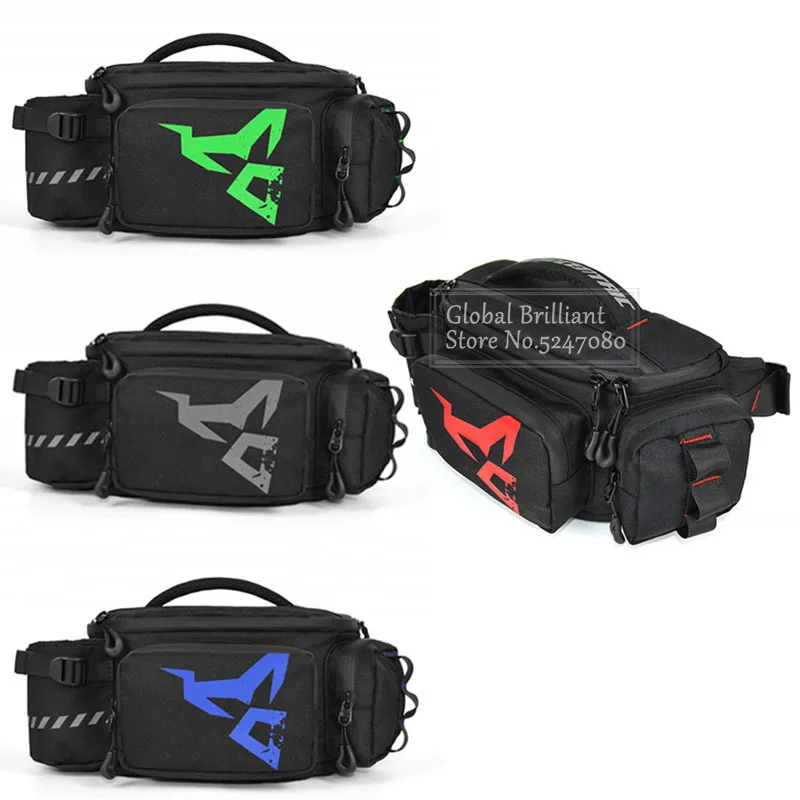 Cycling Commuter Backpack Waterproof - Waterdichte motortas Multifunctionele heuptas Lichtgewicht heren