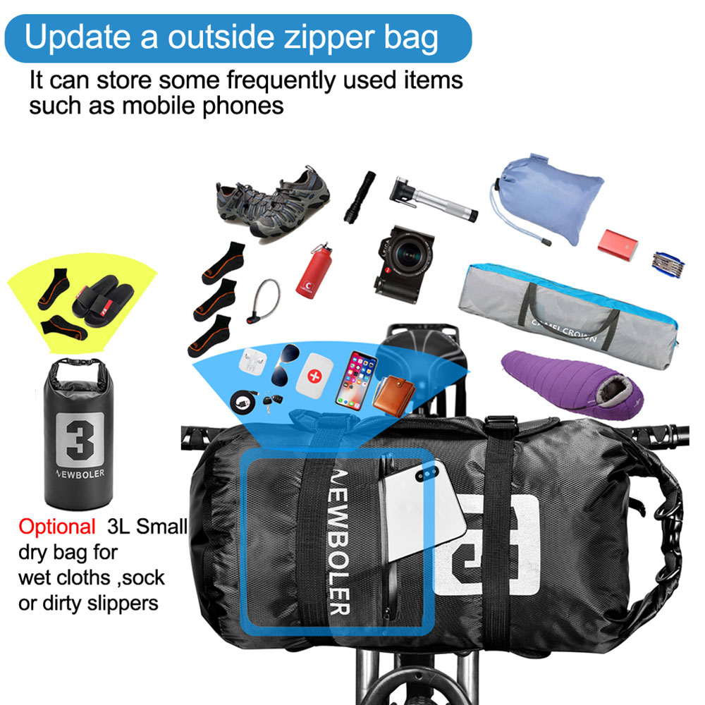 NEWBOLER Waterdichte Fietstas  - Cycling Commuter Backpack Waterproof recensie en prijs
