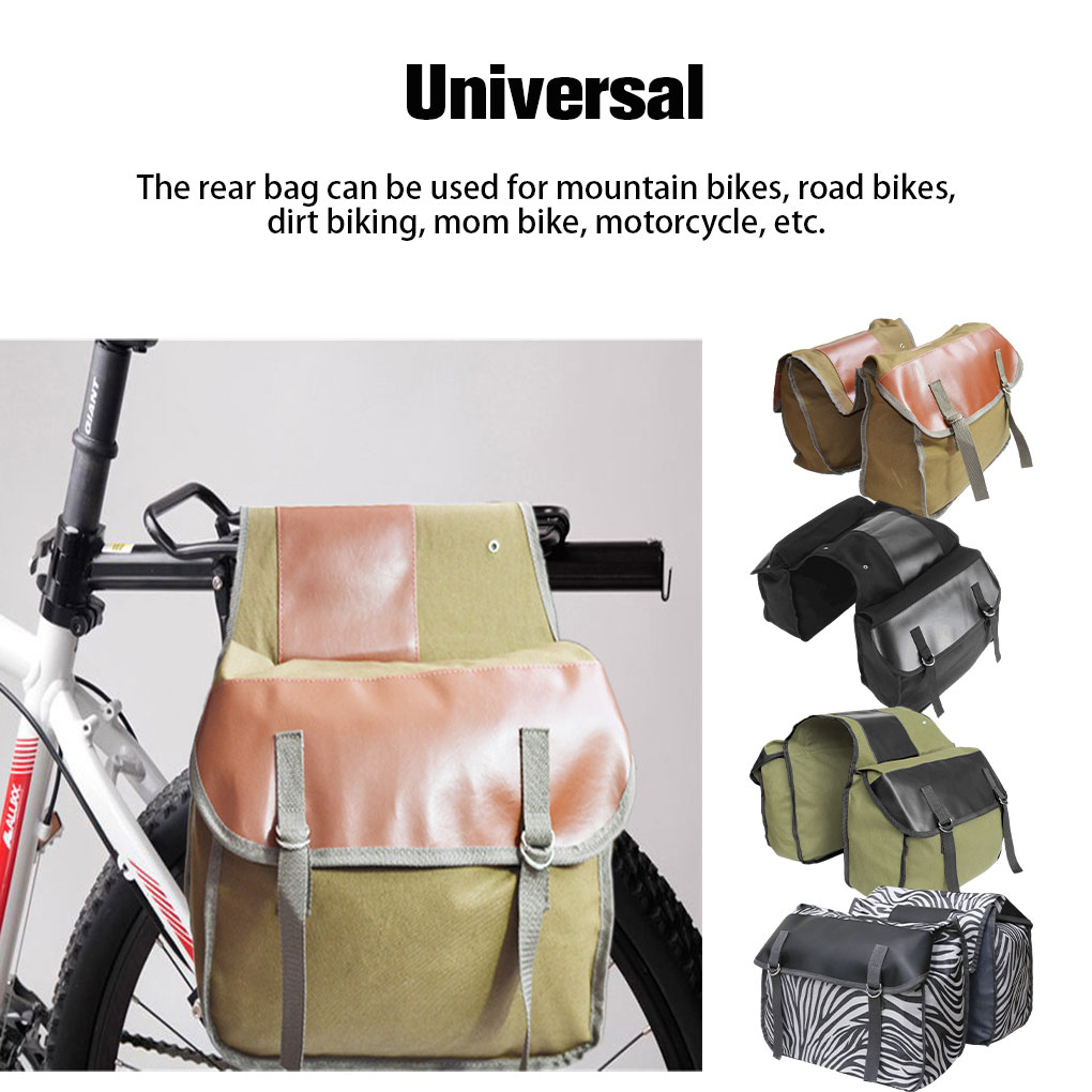 30L Achterdrager Fiets Canvas  - Panniers Waterproof Rear recensie en prijs