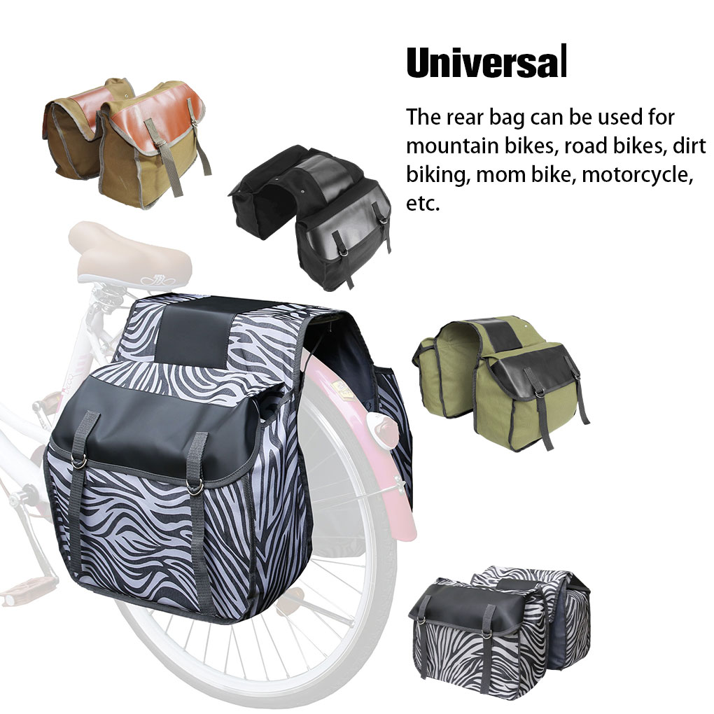 30L Achterdrager Fiets Canvas  - Panniers Waterproof Rear recensie en prijs