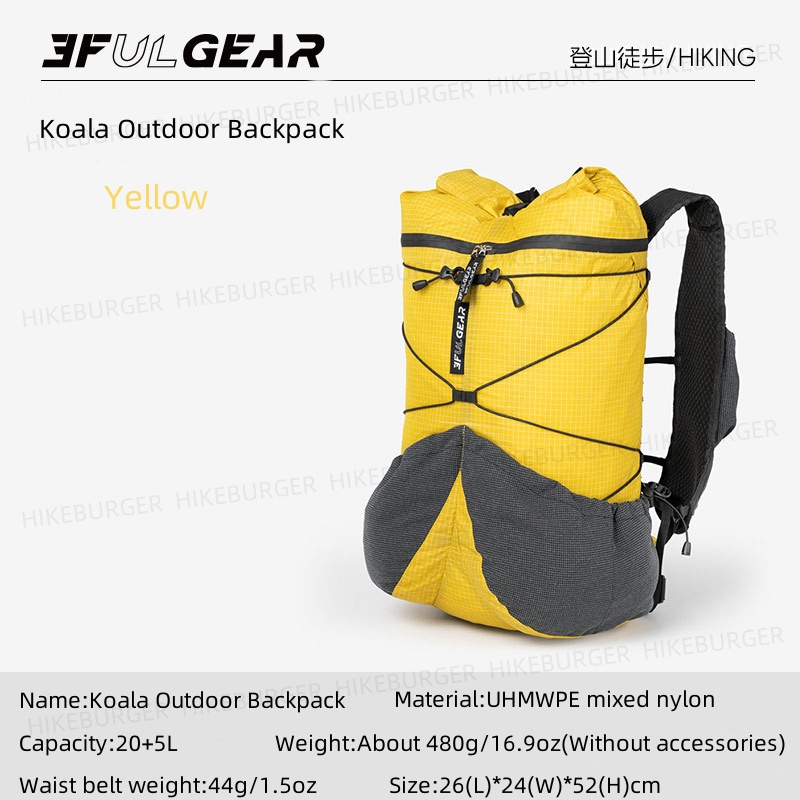 3F UL GEAR Koala Outdoor UHMWP - Cycling Commuter Backpack recensie en prijs