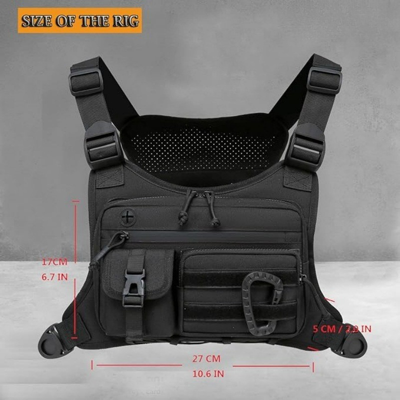 Tactische borsttas Herenvest E - Cycling Commuter Backpack Waterproof recensie en prijs