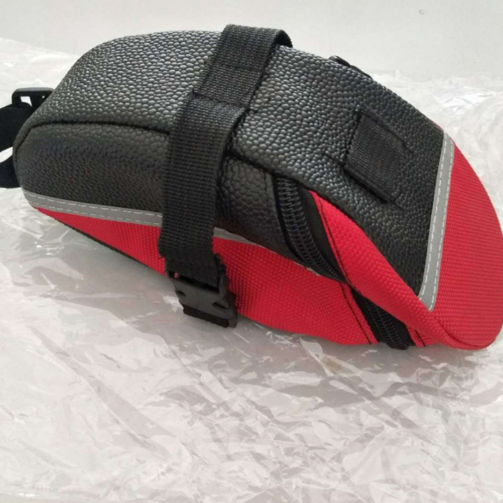 Rode waterdichte fietstas voor - Saddle Bag Under Seat recensie en prijs