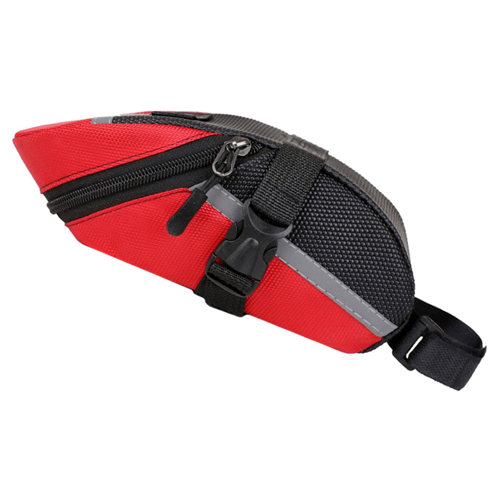 Rode waterdichte fietstas voor - Saddle Bag Under Seat recensie en prijs