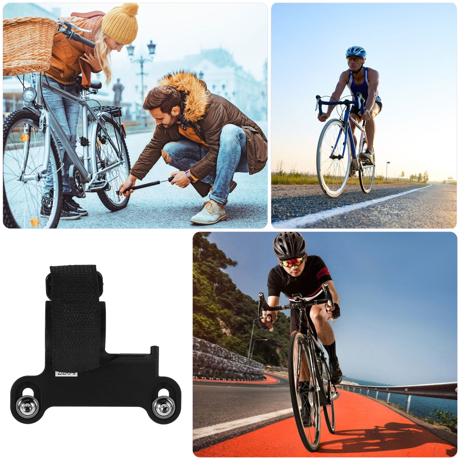 Fietspompbevestigingsclip van  - Bike Pump Frame Mount recensie en prijs